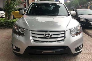 Hyundai Santa Fe SLX dùng hơn 10 năm bán hơn 600 triệu đồng