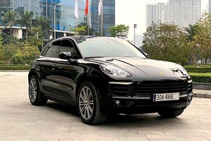 Xe sang Porsche Macan dùng 5 năm, bán hơn 2 tỷ ở Hà Nội 