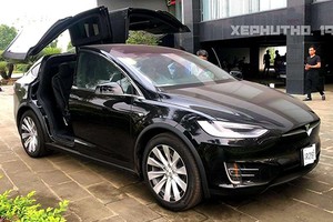 Đại gia Phú Thọ tậu xe Tesla Model X hơn 8 tỷ đồng