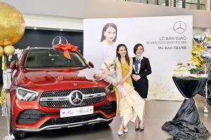 Diễn viên Bảo Thanh tậu Mercedes-Benz GLC mới gần 2,4 tỷ đồng