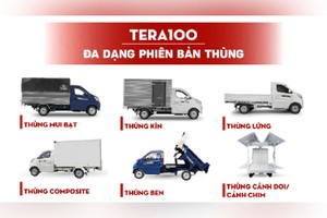 Daehan Motors tung ưu đãi lớn cho TERA100 và TERA-V tại Việt Nam