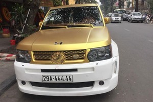 Range Rover độ "Rồng cực mặn" biển ngũ quý 4 của đại gia Hà Nội