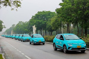 Hãng taxi thuần điện đầu tiên tại Việt Nam chính thức hoạt động