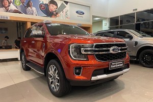 Ford Everest bán chạy nhất phân khúc SUV 7 chỗ tại Việt Nam