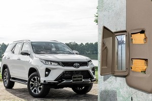 Lý do tấm che nắng Toyota Fortuner tiền tỷ cũng làm bằng bìa carton?