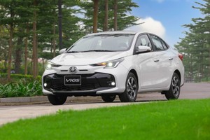 Toyota Vios bán ra chưa tới 300 xe bán ra trong tháng 7/2023