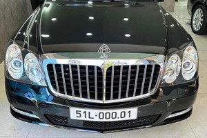 Maybach 62S hiếm có khó tìm, đeo siêu biển "ngũ quý" ở Sài Gòn