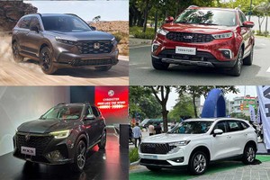 Mẫu SUV cỡ C nào có giá lăn bánh rẻ nhất tại Việt Nam năm 2023?