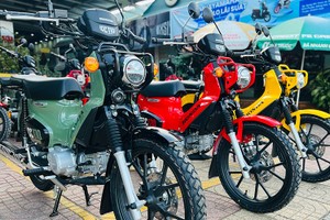 Honda Cross Cub 110 về Việt Nam, đắt hơn Yamaha PG-1 gần 40 triệu đồng