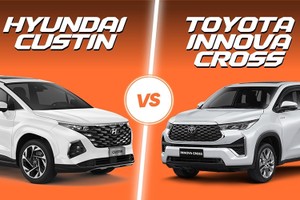 Toyota Innova Cross tăng trưởng mạnh, vẫn thua Hyundai Custin