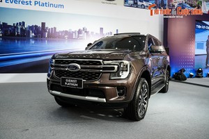 Cận cảnh Ford Everest Platinum 2024 tại Việt Nam, hơn 1,5 tỷ đồng