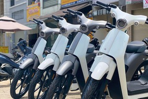 Honda Cub E - xe máy điện nhập Trung Quốc từ 20 triệu tại Việt Nam