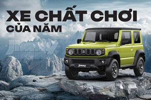 Suzuki Jimny tại Việt Nam thắng giải "xe chất chơi của năm 2024"