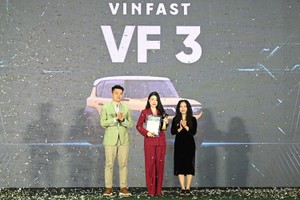 Xe mini điện VinFast VF3 là mẫu ôtô của năm 2024