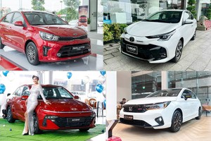 Loạt xe sedan hạng B đồng loạt giảm giá mạnh tay tại Việt Nam