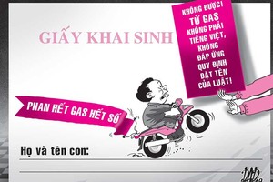 Con tên ‘Phan Hết Gas Hết Số’ người cha lý giải nguyên nhân bất ngờ