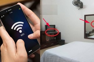 Phát hiện nhà nghỉ, khách sạn có kết nối wifi lạ, nên rời đi ngay