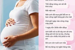 Vợ bầu bị chồng cấm dùng máy phát khi mất điện