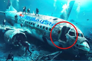 Xôn xao bức ảnh xác chiếc máy bay huyền thoại MH370?