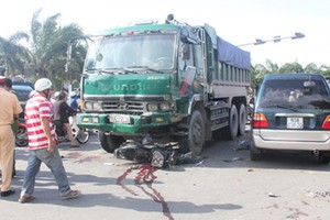 Tai nạn giao thông nghiêm trọng trên QL1K, ba người thương vong