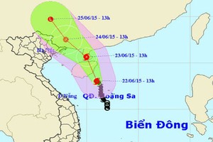 Miền Bắc có thể bị lũ quét, sạt lở đất vì bão số 1