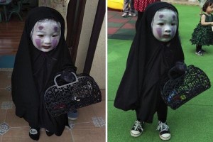 Loạt ảnh hoá trang “siêu lầy” của các bé chào đón dịp Halloween