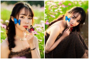 “Nàng thơ” Bách Khoa khoe ảnh dịu dàng nhận triệu like