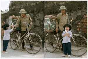 Bộ ảnh em bé Thái Bình gây sốt ngày Quốc tế Thiếu nhi