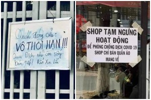 Bảng thông báo “bá đạo” trong mùa dịch khiến netizen bật cười