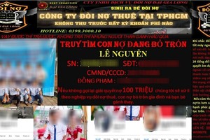 Bất ngờ nhận khoản nợ 100 triệu, thanh niên còn bị dọa chặt chân