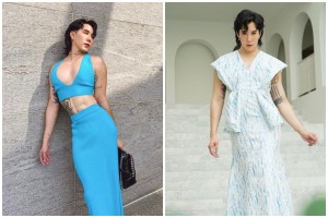 Trending now: Fashionista “6 múi” diện đồ nữ đấu tranh cho giới LGBT