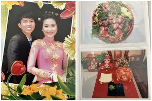 Ảnh cưới chụp thời hiện đại mà như 1997 cực hài hước