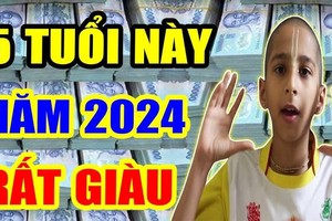 5 con giáp đỏ nhất năm Giáp Thìn 2024: Càng  chăm chỉ càng giàu có