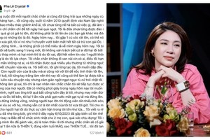 Pha Lê: 'Tôi là đứa chưa từng được đàn ông cho tiền'