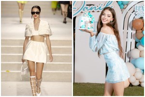 Vợ thủ môn Bùi Tiến Dũng khoe ảnh catwalk được khen hết lời