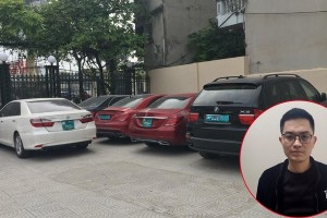 Công an thu giữ thêm 5 xe sang sau vụ 2 Mercedes trùng biển số ở Hà Nội