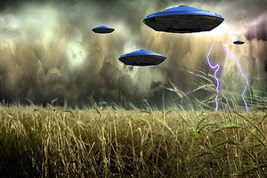 Chứng kiến UFO hỗn chiến, nhiều người bỗng dưng... đổ bệnh lạ? 