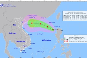 Áp thấp nhiệt đới sẽ mạnh lên thành bão trong 24 giờ tới