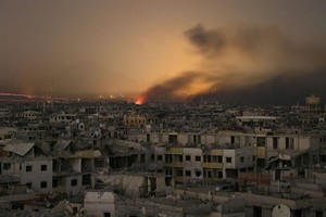 Đông Ghouta còn lại gì sau khi phiến quân rút đi?