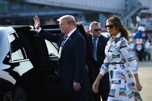 Tokyo rung chuyển bởi động đất, trước chuyến công du của ông Trump