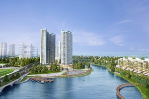 Người dân tiếp tục xếp hàng thâu đêm mua nhà Ecopark