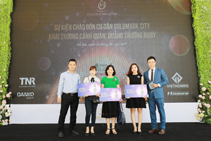 Goldmark City tưng bừng khuyến mãi nhân dịp khai trương cảnh quan Ruby