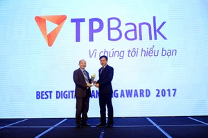 TPBank là Ngân hàng số xuất sắc nhất 2017