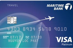 Thẻ tín dụng du lịch Maritime Bank hoàn tiền tốt nhất Việt Nam năm 2017