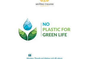 Mường Thanh triển khai chiến dịch nói không với đồ nhựa - “No Plastic for Green life“