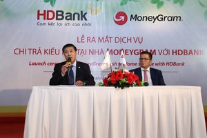 HDBank và MoneyGram ký kết hợp tác chi trả kiều hối tại nhà