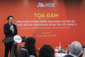 MSB hoàn thành 3 trụ cột của Basel II