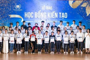 Cảm hứng tích cực từ những học sinh nhận Học bổng kiến tạo