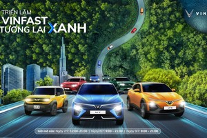 “VinFast - Vì tương lai xanh” tại Hà Nội ra mắt bộ tứ xe điện VinFast mới