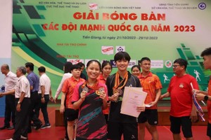 Bóng bàn Hà Nội T&T giành 2 huy chương vàng tại giải các đội mạnh quốc gia